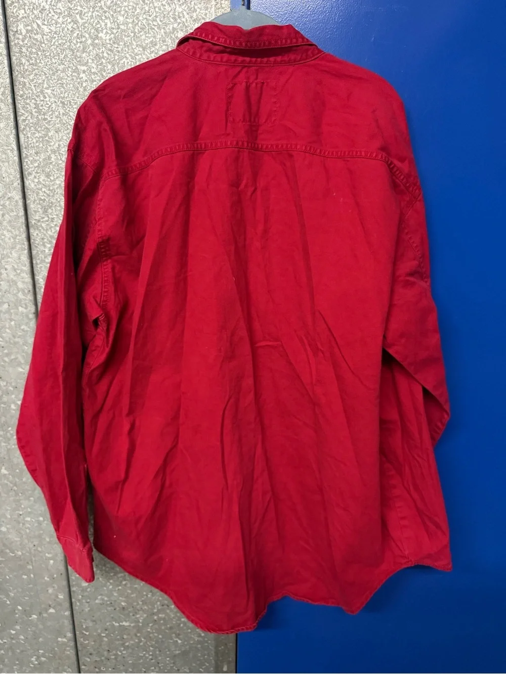 Men’s Vintage Levi’s Red Denim Long Sleeve